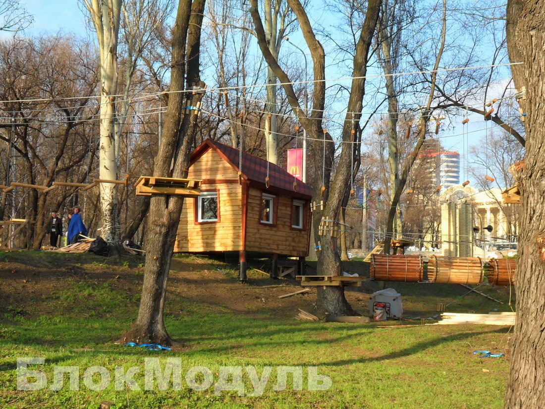Проект «Избушка» для веревочного парка приключений - Фото № 10