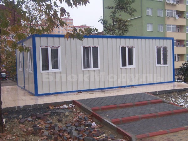 Быстромонтируемое модульное здание