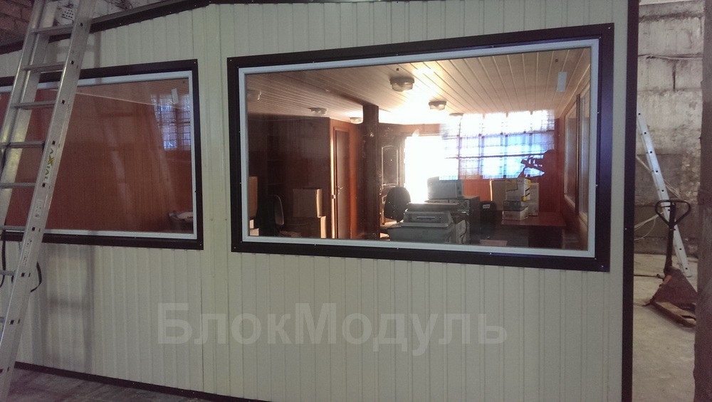 Модульный офис 7х5м в рыбном цеху - Фото № 2