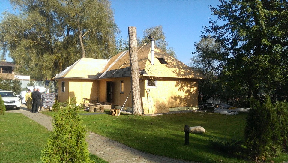 Гостевой каркасный дом 12х6м с мансардой - Фото № 5