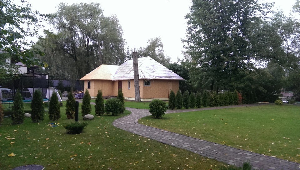 Гостевой каркасный дом 12х6м с мансардой - Фото № 2