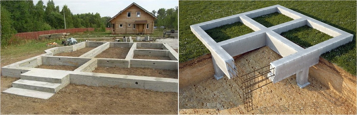 фундамент для каркасного дома