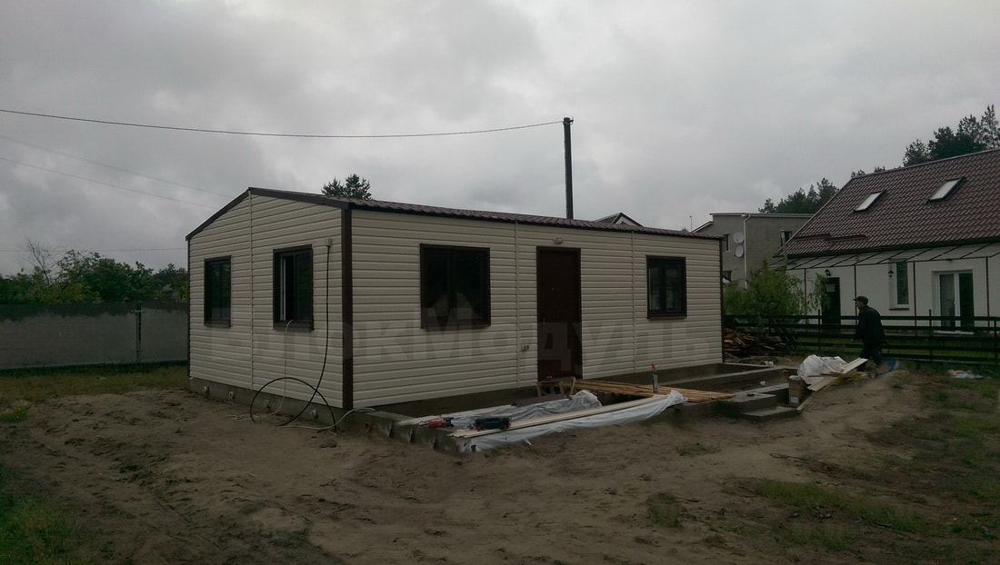 Каркасный дом 9х6м с верандой в с. Дубечня - Фото № 13