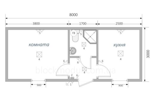 Дачный домик ДД3 - Фото № 2
