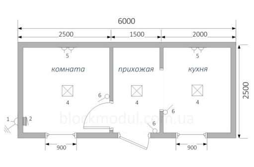 Дачный домик ДД6 - Фото № 2