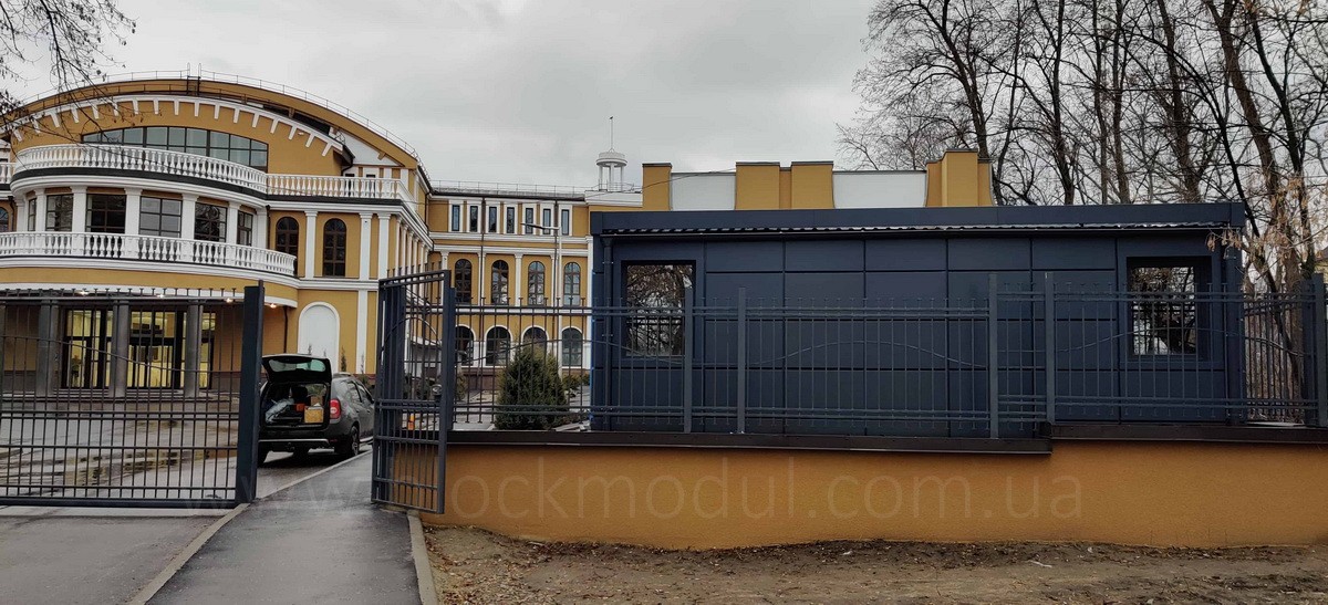 Пост охраны в Гидропарк для БЦ «ВЕНЕЦИАНСКИЙ» - Фото № 13