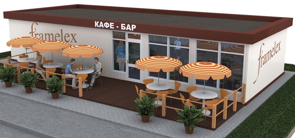 кафе из контейнера