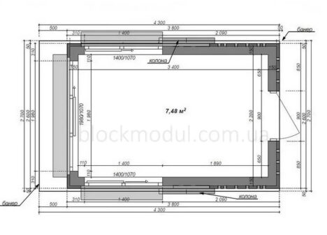 Торговий кіоск ТК11 - Фото № 2