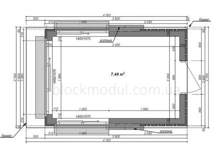 Торговий кіоск ТК11 - Фото № 2